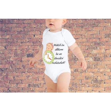Mától én állítom be az ébredési szokásokat! Baby body kislány
