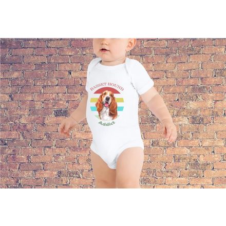 Basset Hound Addict - baby body