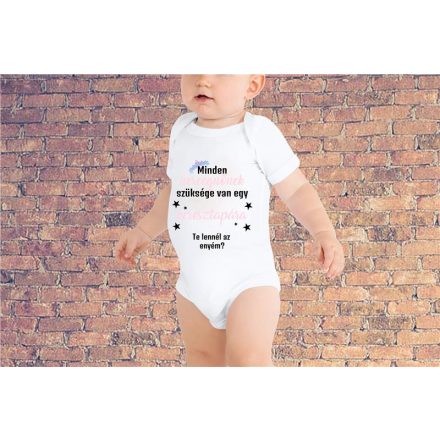 Minden hercegnőnek szüksége van egy keresztapára. Te lennél az enyém? - baby body