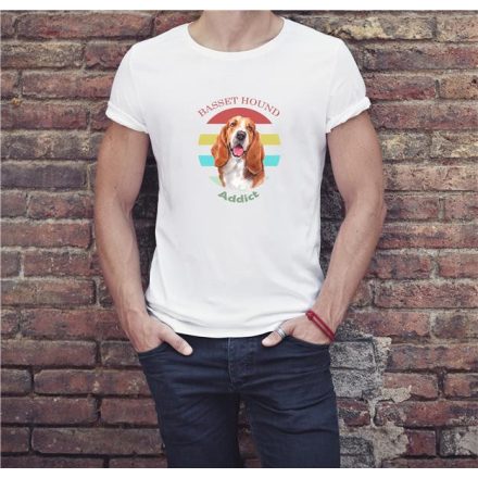 Basset Hound Addict - férfi