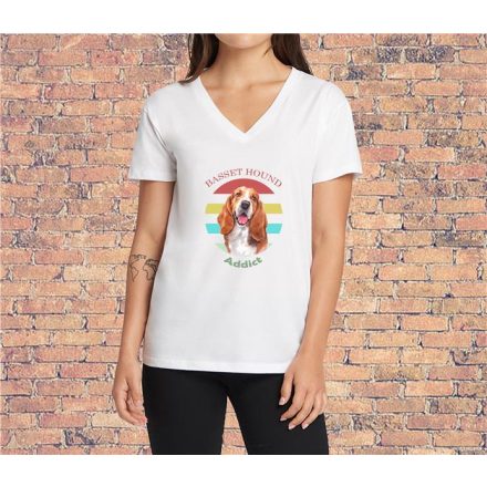 Basset Hound Addict - női