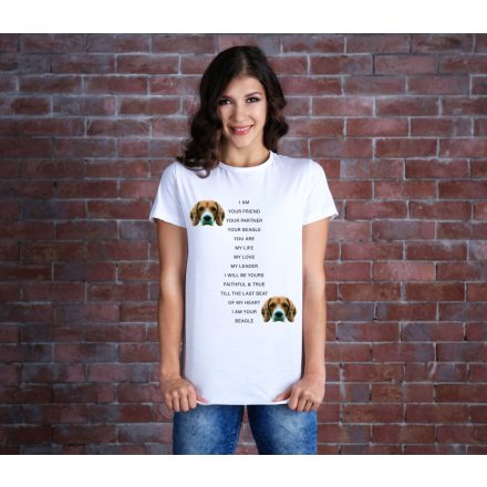I am your friend - beagle - női