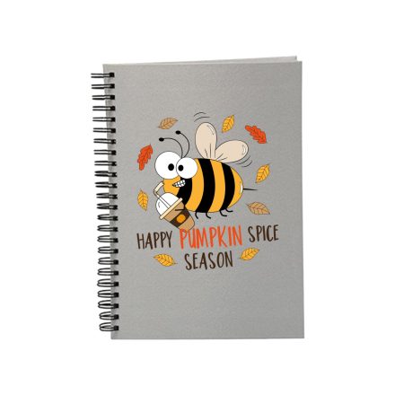 Happy pumpkin spice season -bee -füzet
