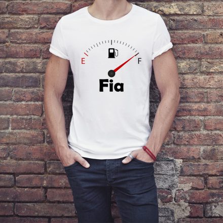 Fia - üzemanyag -férfi póló