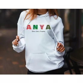 ANYA nevekkel - női pulóver