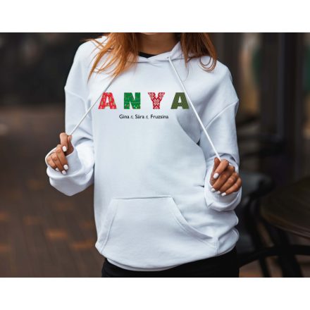 ANYA nevekkel - női pulóver