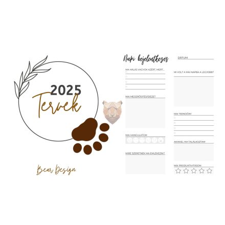 2025 tervező