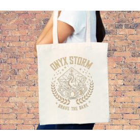 Onyx Storm - Brave the Dark - Vászontáska