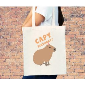 Capy Birthday - vászontáska